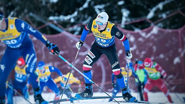 PRO PT MSTO. Michal Novk ve sthacm zvod na 15 kilometr klasicky ve finsk Ruce.