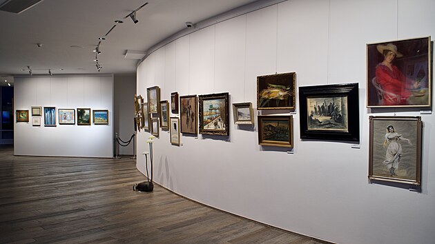 Aukce umění Adolf Loos Apartment and Gallery se uskuteční v nové výstavní síni Expo 58 ART v pražských Letenských sadech. (26. listopadu 2021)