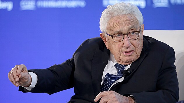Bývalý ministr zahraničí Spojených států Henry Kissinger, držitel Nobelovy ceny za mír a světoznámý diplomat.