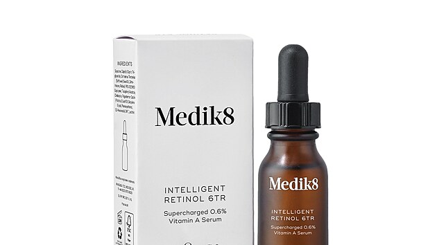 Intelligent Retinol 6TR od Medik8. Silné intenzivní sérum pro omlazení pleti 0,6% vitaminem A.