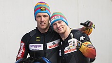 Němečtí bobisté Francesco Friedrich a Thorsten Margis