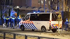 Policie v Rotterdamu nemá situaci týkající se stávkujících pod kontrolou a...