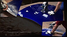 Model 3 od Tesly se p�etaví na iPhone 13 Pro a bustu Elona Muska