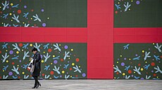 Ob�í dárek, sán� a ba�ka, tak vypadá leto�ní váno�ní výzdoba p�ed ostravskou...