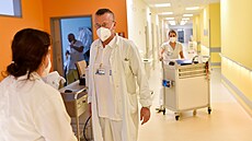 Interní oddlení nemocnice Vsetín (listopad 2021)