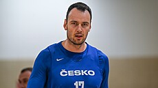 Petr Bohaík na reprezentaním tréninku