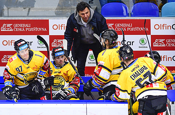 Utkání 28. kola hokejové extraligy: Mountfield Hradec Králové - HC Verva...