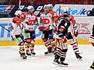 Utkání 28. kola hokejové extraligy: HC Olomouc - HC Dynamo Pardubice. Hrái...