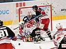 Utkání 28. kola hokejové extraligy: HC Olomouc - HC Dynamo Pardubice. Oemetná...
