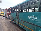 Na Chrudimsku havaroval autobus se tyiadvaceti dtmi.
