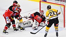 Utkání 28. kola hokejové extraligy: Mountfield Hradec Králové - HC Verva...