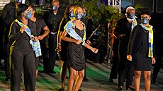 Karibský ostrov Barbados oslavuje vyhláení republiky. (29. listopadu 2021)