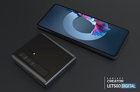 Takto vidí Huawei Mate V designér Concept Creator