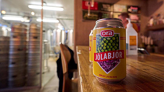 Islandské pivo z hrášku a červeného zelí se nečekaně prodalo během pár hodin.