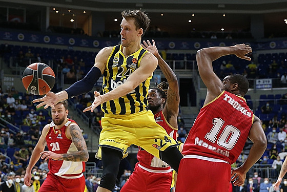 Jan Veselý v dresu Fenerbahce Istanbul, ilustraní snímek