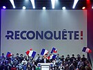 Kontroverzní kandidát na francouzského prezidenta Éric Zemmour oznámil v Paíi...