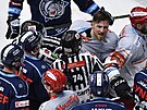 Utkání 31. kolo hokejové extraligy: Bílí Tygi Liberec - Mountfield Hradec...