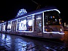 Leton vnon tramvaj v Plzni je o zpvn koled a posln dopis