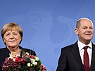 Nmecká kancléka Angela Merkelová po estnácti letech v úadu pedala...