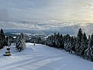 Ski centrum íky v Orlických horách nabízí upravené sjezdovky pro...