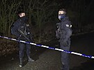 Policie vyetuje stelbu v obci Radjovice na Plzesku. (5. prosince 2021)