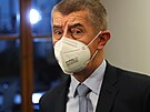 Premiér Andrej Babi po jednání Snmovny o povinném okování proti onemocnní...