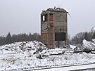 Areál bývalého eleznorudného dolu v Mdnci na Chomutovsku.