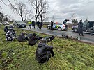 Devt migrant pevel moldavsk ofr v jednom aut. Ped policisty ujdl a...