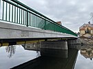 Nov most pes eku Radbuzu v Horovskm Tn na Domalicku tsn ped...