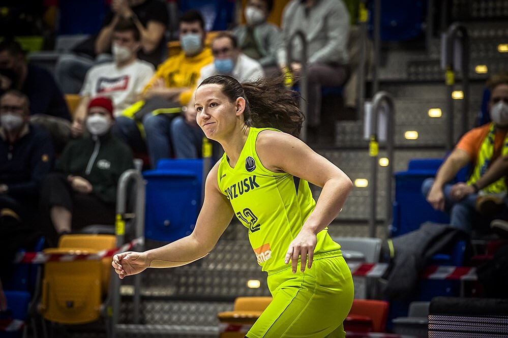 Tereza Vyoralová v dresu USK Praha