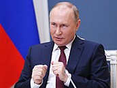Ruský prezident Vladimir Putin varoval NATO před rozmístěním útočných raket na...