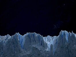Monumentální ledovec Perito Moreno v argentinském národním parku Los Glaciares....
