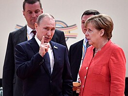 Německá kancléřka převrátila oči v sloup nad nápady ruského prezidenta...
