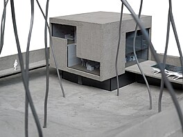 Model domu vytvoilo studio Drozdov, které pracuje na nejrznjích projektech...
