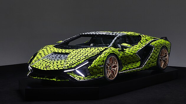 Lamborghini Sián postavený z Lega