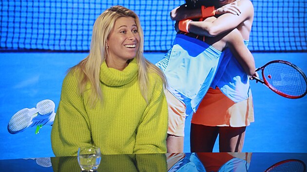 Hostem diskuznho poadu Rozstel je bval tenistka a astnice leton ady StarDance Andrea Sestini Hlavkov. (7. prosince 2021)