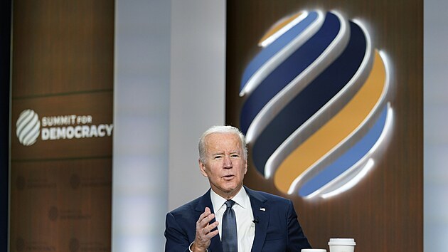 Americký prezident Joe Biden svolal dvoudenní summit pro demokracii. (9. prosince 2021)