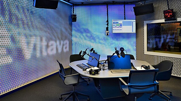 Nov studio stanice esk rozhlas Vltava