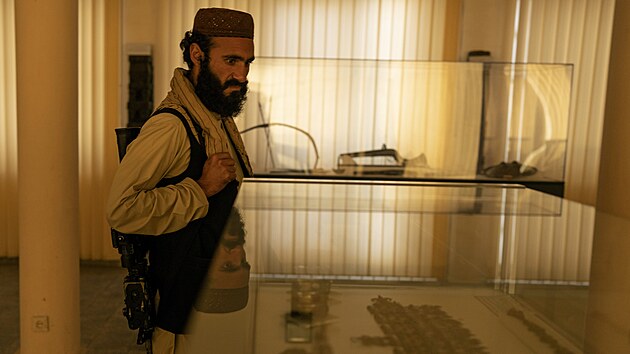 Tlibnci navtvili afghnsk Nrodn muzeum v Kbulu. (6. prosince 2021)