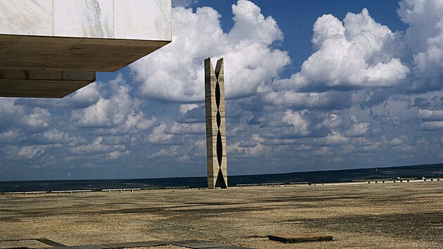 Holubník v Brazílii je dílem architekta Oscara Niemeyera