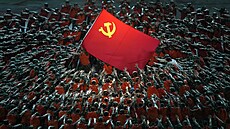 Galashow v p�edve�er stého výro�í zalo�ení Komunistické strany �íny v Pekingu....