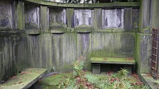 Hrobka rodu Wolfrumů na hřbitově v Krásném Březně