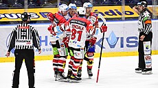 Utkání 29. kola hokejové extraligy: HC Dynamo Pardubice - HC Ocelái Tinec....