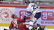 Utkání 53. kola hokejové extraligy: HC Ocelái Tinec - HC Vítkovice Ridera....
