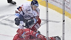 Utkání 53. kola hokejové extraligy: HC Ocelái Tinec - HC Vítkovice Ridera....