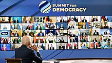 Americký prezident Joe Biden svolal dvoudenní summit pro demokracii. (9....