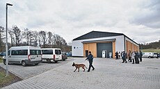 Nová hala pro výcvik ps celní správy v Hemanicích stála 45 milion korun.