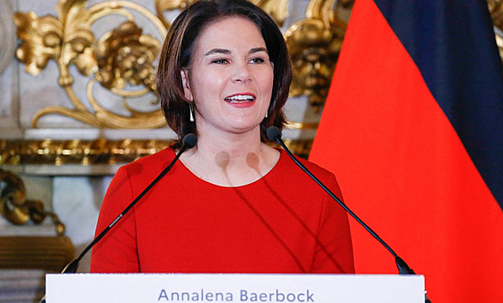 fka nmecké diplomacie Annalena Baerbocková (8. prosince 2021)