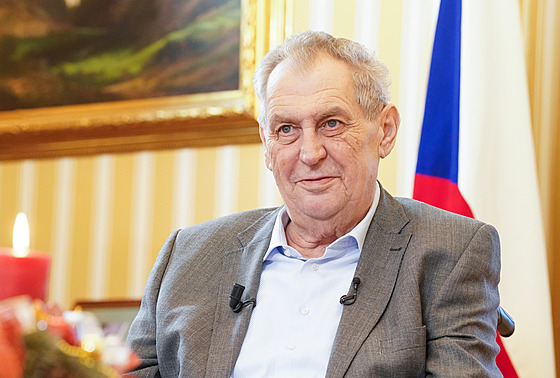 Prezident Milo� Zeman.