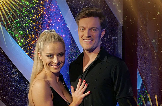 Krist�na Coufalov� a Tom� Verner ve fin�le StarDance XI